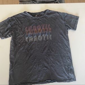 Aerie Distressed Boyfriend Graphic Tee